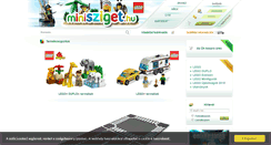 Desktop Screenshot of minisziget.hu